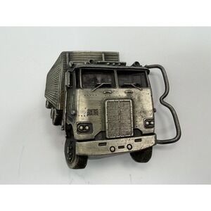 Bergamot Brass Works Truck Semi Rig Pewter 1978 Vintage